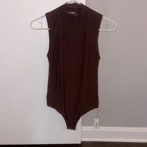 Aerie Smoothez Brown Bodysuit